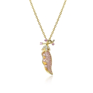 Picture of Popular Swarovski Element Casual Pendant Necklace