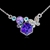 Picture of Great Value Platinum Plated Colorful Short Chain Necklace with No-Risk Refund