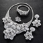 Show details for Nickel Free Platinum Plated Casual 4 Piece Jewelry Set with Easy Return