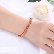 Picture of Charming Red Gold Plated Cuff Bangle As a Gift