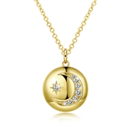 Picture of Hot Selling Gold Plated 16 Inch Pendant Necklace with Speedy Delivery