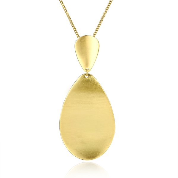 Picture of Trendy Gold Plated Copper or Brass Pendant Necklace