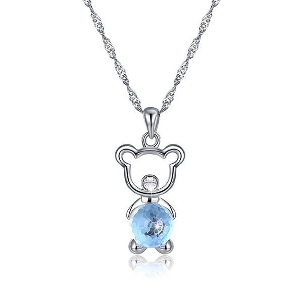 Picture of Distinctive Blue Fashion Pendant Necklace As a Gift