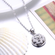 Picture of Fast Selling White 925 Sterling Silver Pendant Necklace