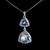 Picture of Sparkling Casual Platinum Plated Pendant Necklace