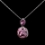 Picture of Fashion Purple Pendant Necklace with 3~7 Day Delivery