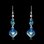 Picture of Casual Colorful Dangle Earrings with Beautiful Craftmanship