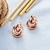 Picture of Famous Small Rose Gold Plated Stud Earrings