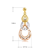 Picture of Zinc Alloy Casual Dangle Earrings with No-Risk Refund