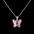 Picture of Fashion Swarovski Element 16 Inch Pendant Necklace