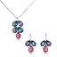 Show details for Delicate Small 16 Inch Necklace and Earring Set