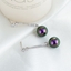 Show details for Low Price Copper or Brass Swarovski Element Pearl Dangle Earrings from Trust-worthy Supplier