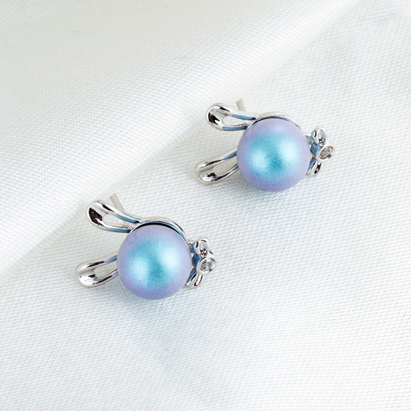 Picture of Great Swarovski Element Pearl Small Stud Earrings