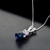 Picture of Nice Swarovski Element Zinc Alloy Pendant Necklace