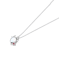 Picture of Latest Small 925 Sterling Silver Pendant Necklace