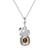 Picture of Sparkling Animal Platinum Plated Pendant Necklace