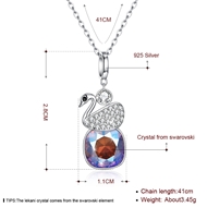 Picture of Fashion Swarovski Element Pendant Necklace with SGS/ISO Certification