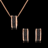 Picture of Female Zinc Alloy Small Necklace and Earring Set