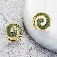 Picture of Dubai Zinc Alloy Stud Earrings with 3~7 Day Delivery