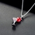 Picture of Most Popular Swarovski Element Platinum Plated Pendant Necklace