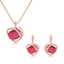 Show details for Ce Certificated Zinc-Alloy Heart & Love 2 Pieces Jewelry Sets