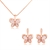 Picture of New Season White Zinc Alloy Necklace and Earring Set with SGS/ISO Certification