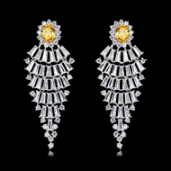 Picture of Famous Big Luxury Dangle Earrings