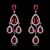 Picture of Recommended Platinum Plated Luxury Dangle Earrings from Top Designer