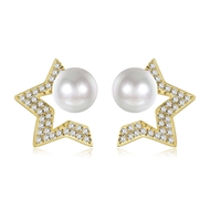 Picture of Unique Cubic Zirconia Casual Stud Earrings