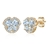 Picture of Delicate Small Stud Earrings with Full Guarantee