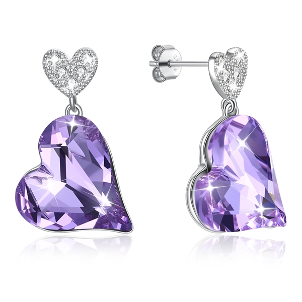 Picture of Fashion Swarovski Element Fashion Drop & Dangle Earrings