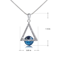 Picture of Brand New Platinum Plated Casual Pendant Necklace with Full Guarantee