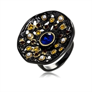 Picture of Classic Glass Fashion Ring with Worldwide Shipping