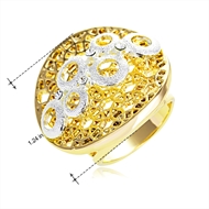 Picture of Attractive Gold Plated Zinc Alloy Fashion Ring For Your Occasions