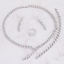Show details for Top Medium Cubic Zirconia 4 Piece Jewelry Set