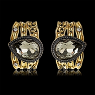 Picture of Filigree Small Gold Plated Stud Earrings