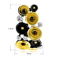 Picture of Beautiful Glass Zinc Alloy Stud Earrings