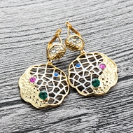 Picture of Fancy Medium Glass Dangle Earrings