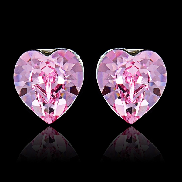 Picture of Hot Selling Single Stone Pink Stud