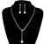 Picture of Bling Casual Platinum Plated Necklace and Earring Set