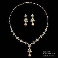 Picture of Trendy Gold Plated Luxury Necklace and Earring Set with No-Risk Refund