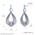 Picture of Impressive Colorful Cubic Zirconia Dangle Earrings with Low MOQ