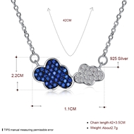 Picture of Recommended Platinum Plated Small Pendant Necklace for Her