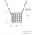 Picture of White Small Pendant Necklace with Low MOQ