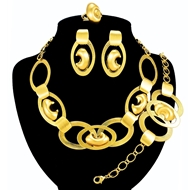 Picture of Low Price Dubai Style African Style 4 Pieces Jewelry Sets