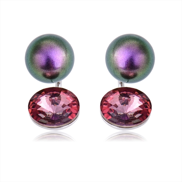 Picture of Zinc Alloy Swarovski Element Stud Earrings with Unbeatable Quality