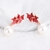 Picture of Brand New Red Zinc Alloy Dangle Earrings with Full Guarantee