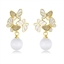Show details for Wholesale Gold Plated Casual Dangle Earrings with No-Risk Return