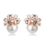 Picture of Artificial Pearl Zinc Alloy Stud Earrings with Member Discount