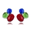 Show details for Zinc Alloy Colorful Stud Earrings in Exclusive Design